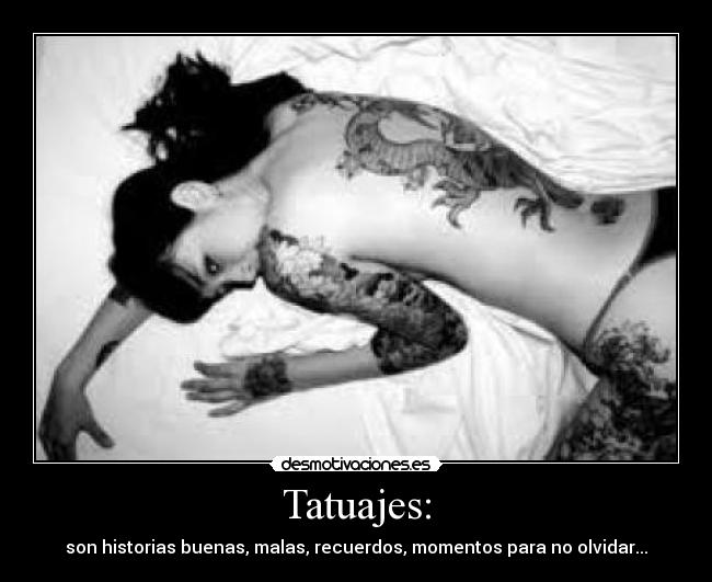 Tatuajes: -