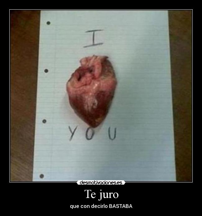 Te juro -