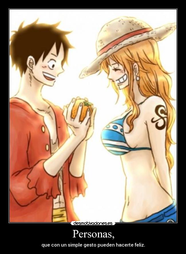 carteles one piece que majo luffy xdd desmotivaciones