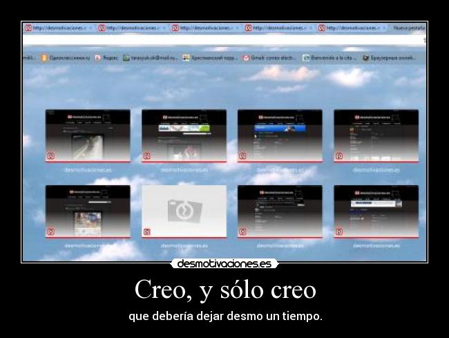 Creo, y sólo creo - 