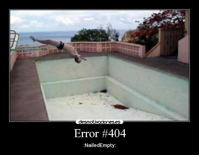 carteles error 404 desmotivaciones