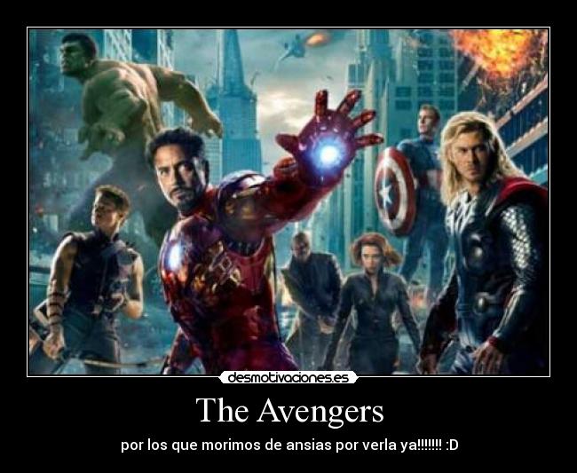 The Avengers - por los que morimos de ansias por verla ya!!!!!!! :D