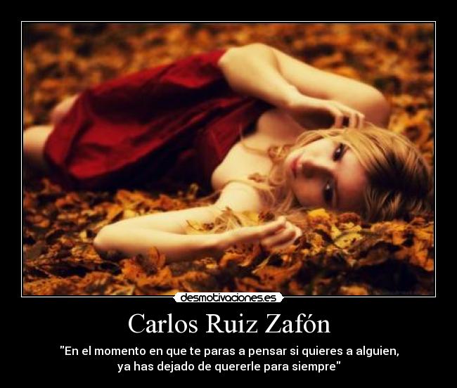 Carlos Ruiz Zafón - 