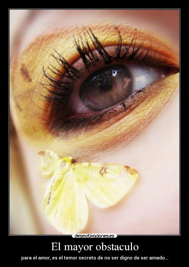 El mayor obstaculo - 