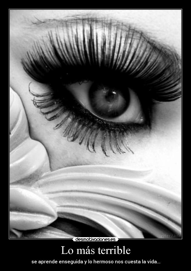 Lo más terrible - 