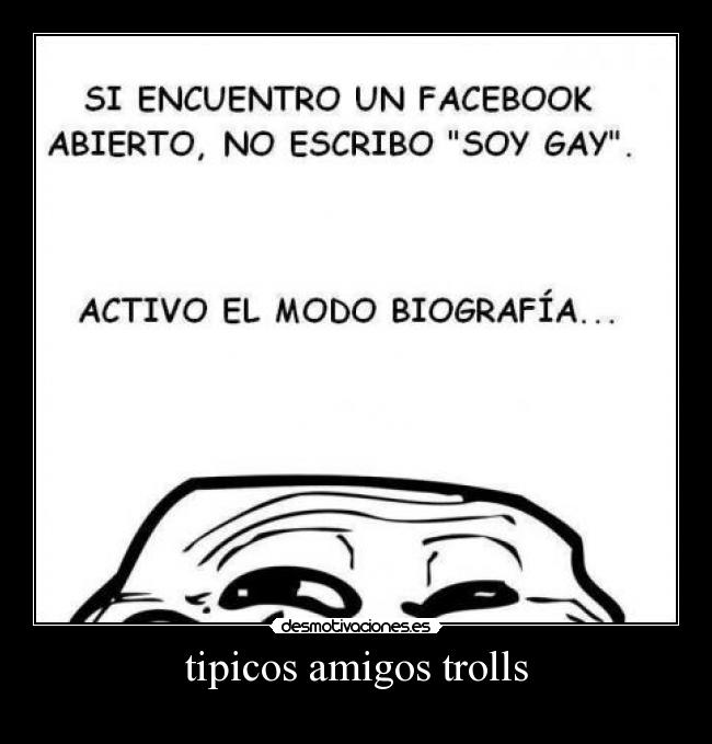 tipicos amigos trolls - 