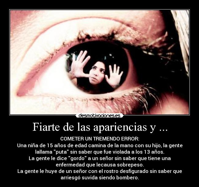 Fiarte de las apariencias y ... - 