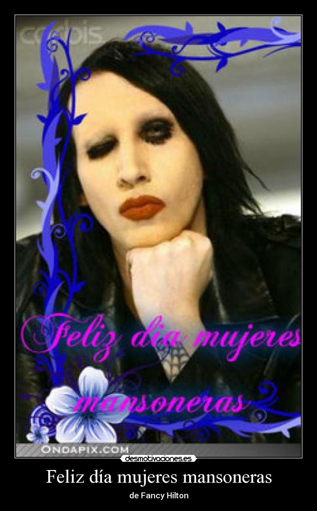 Feliz día mujeres mansoneras - de Fancy Hilton