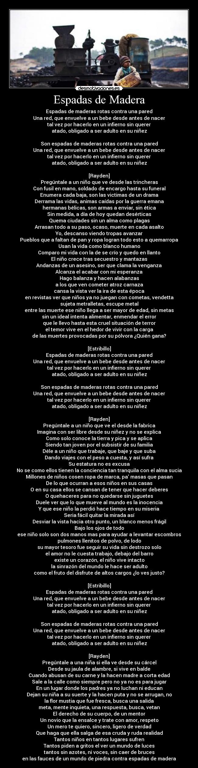 carteles comente aquel que esta encontrar explotacion infantil desmotivaciones