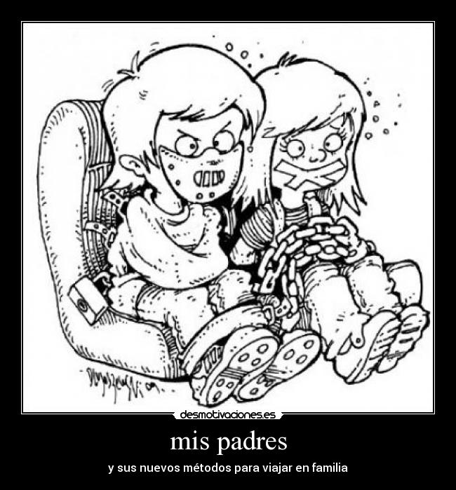 mis padres - y sus nuevos métodos para viajar en familia