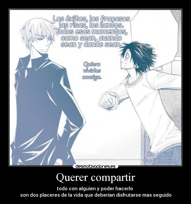 carteles yaoi sekaiichi hatsukoi hatori yoshino compartir todo placeres desmotivaciones