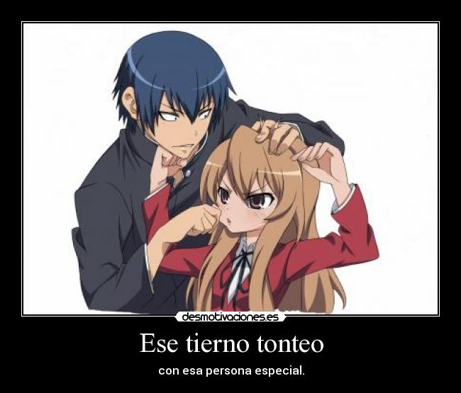 Ese tierno tonteo -