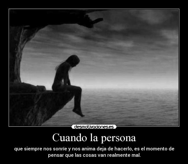 Cuando la persona - 