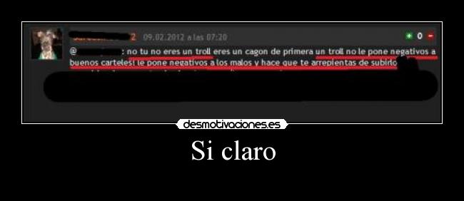 Si claro - 