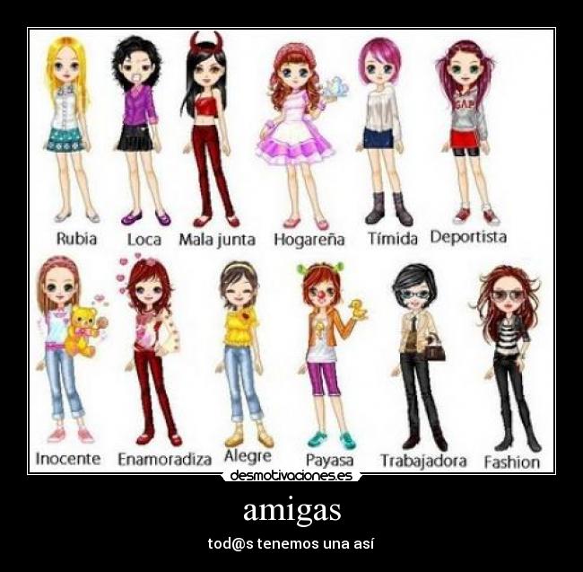 amigas -