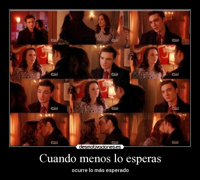 Cuando menos lo esperas -