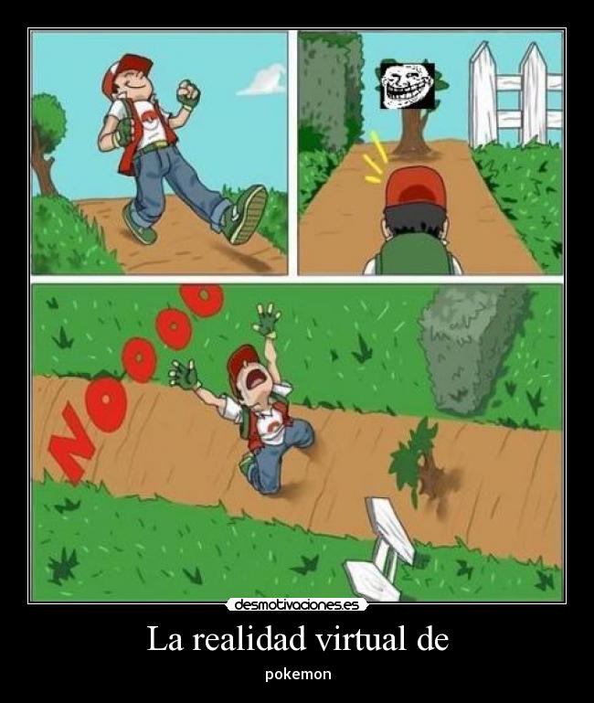 La realidad virtual de - pokemon