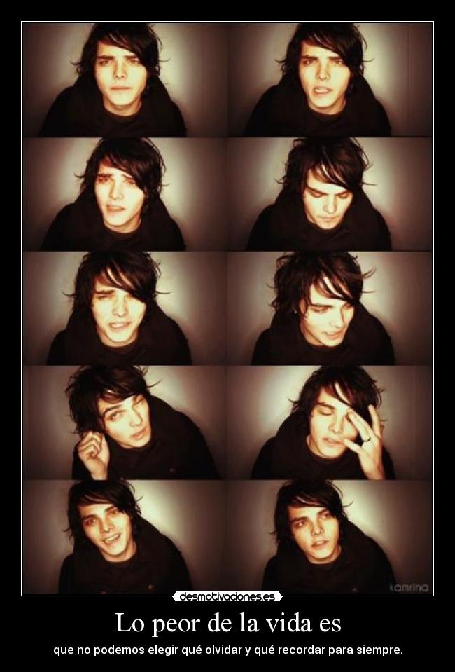 Lo peor de la vida es - 
