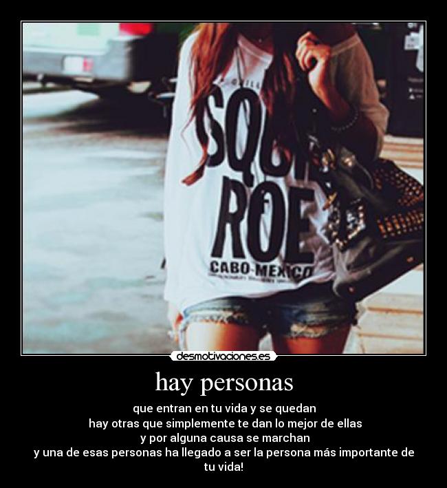 hay personas - 
