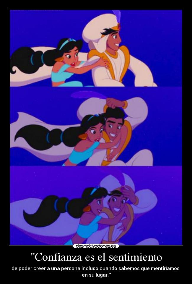 Confianza es el sentimiento -