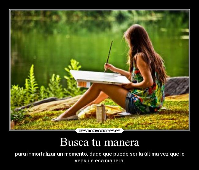 Busca tu manera -