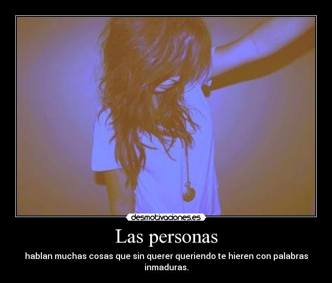 Las personas -