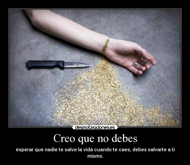 Creo que no debes - 