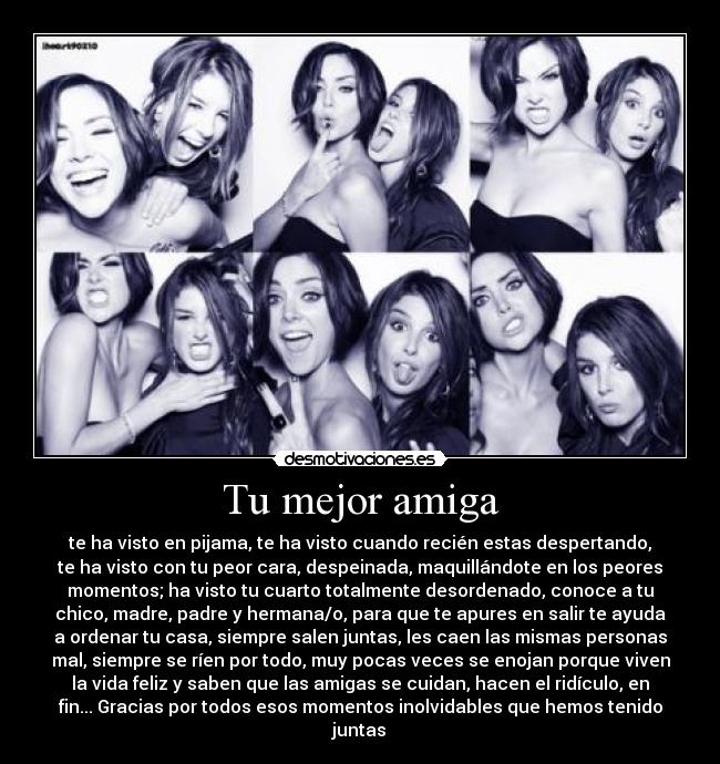 Tu mejor amiga -