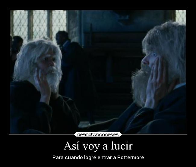 Así voy a lucir - Para cuando logré entrar a Pottermore