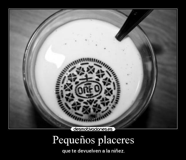 Pequeños placeres -