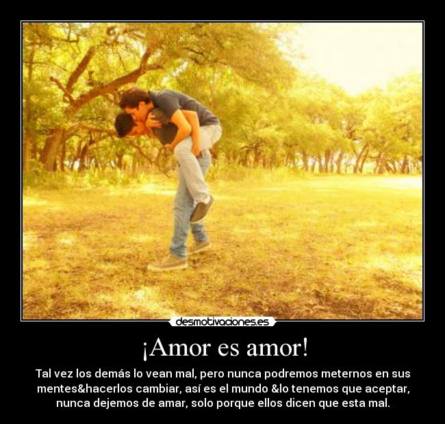 ¡Amor es amor! - 