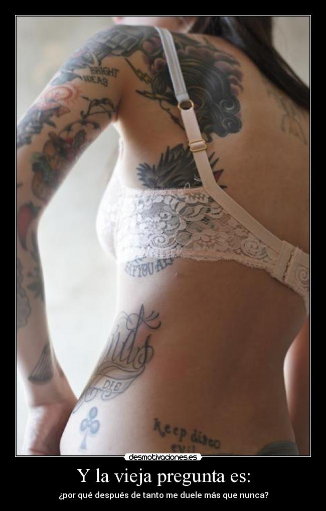 Y la vieja pregunta es: - 