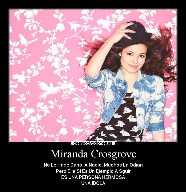 carteles miranda cosgrove desmotivaciones