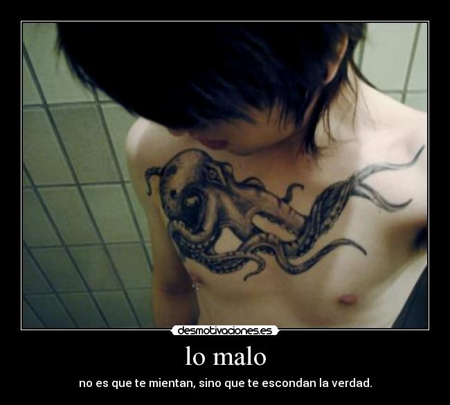 lo malo -