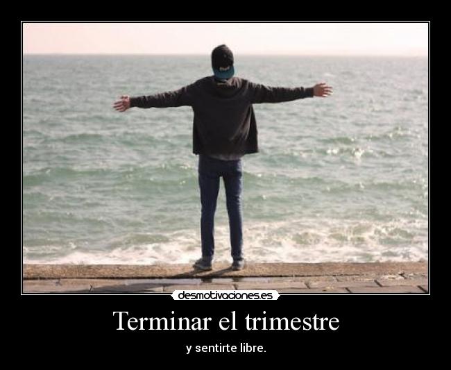 Terminar el trimestre - 