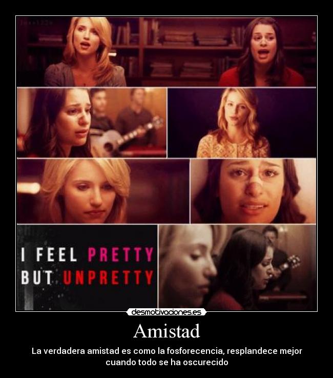Amistad - La verdadera amistad es como la fosforecencia, resplandece mejor
cuando todo se ha oscurecido
