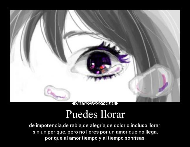 Puedes llorar - 