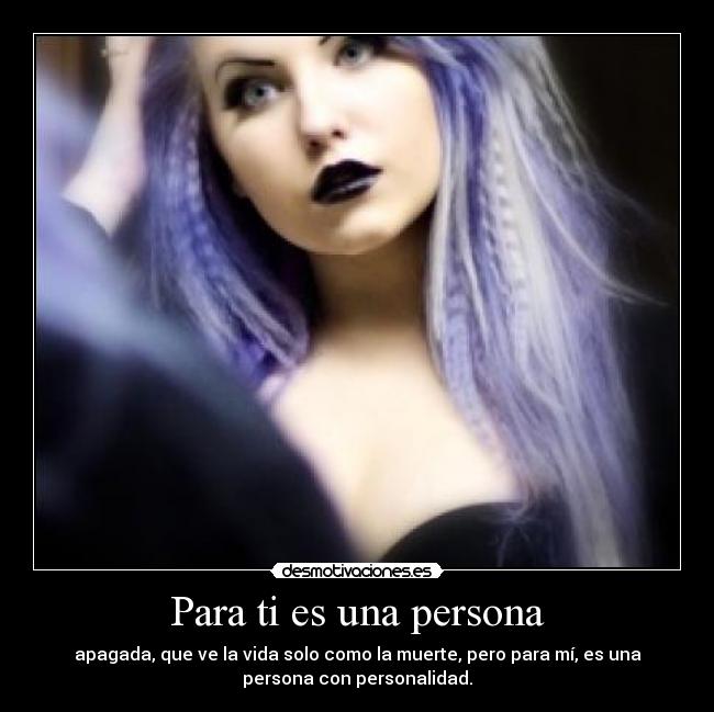 carteles para goticos emos heavys punks rockeros desmotivaciones