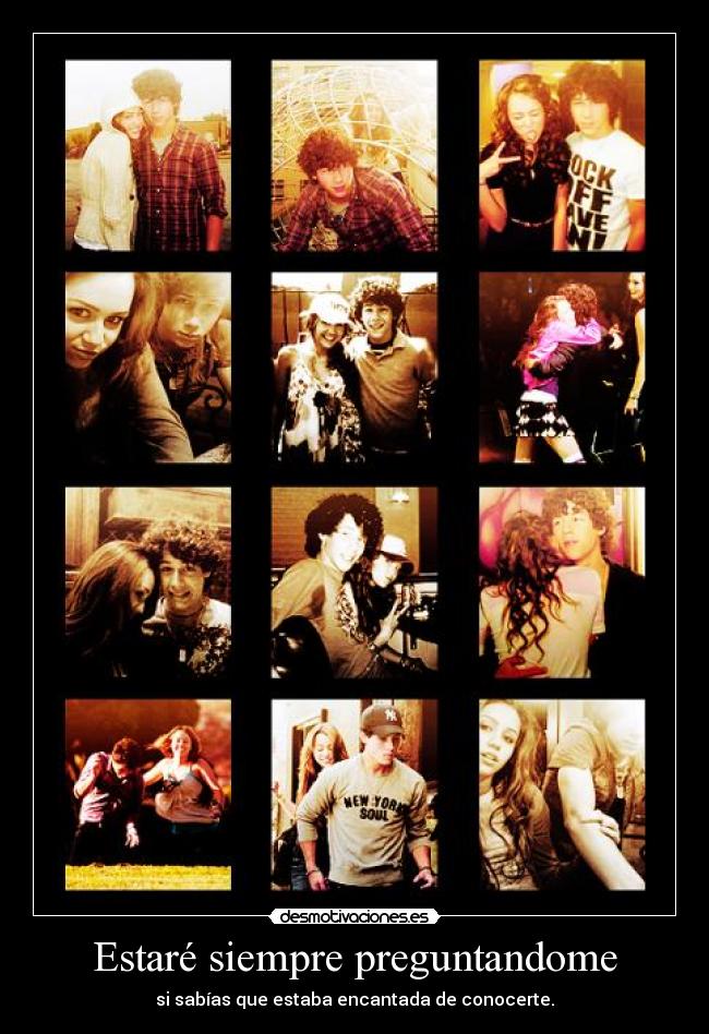 carteles encantada contigo desmotivaciones