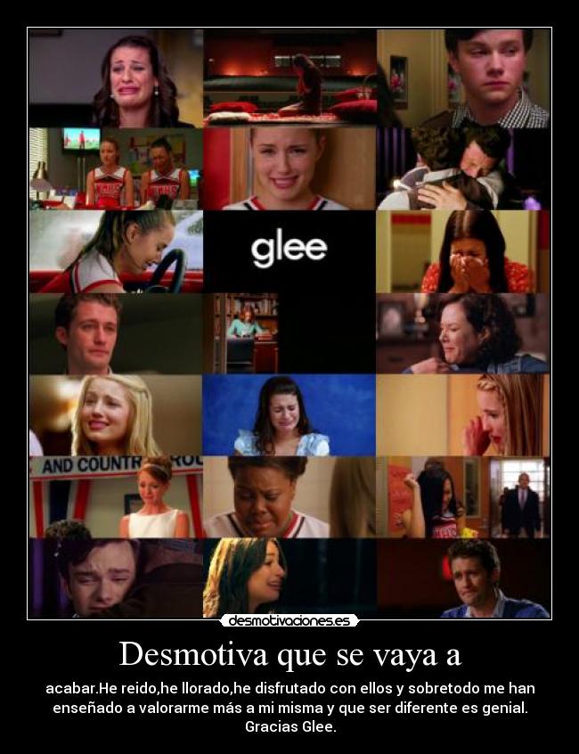 Desmotiva que se vaya a -