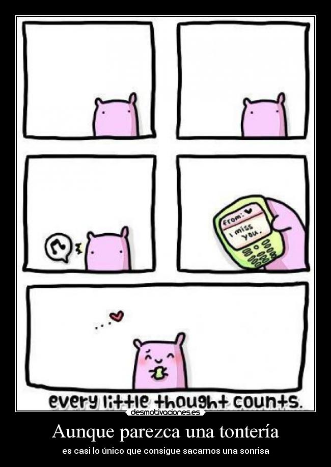 Aunque parezca una tontería -