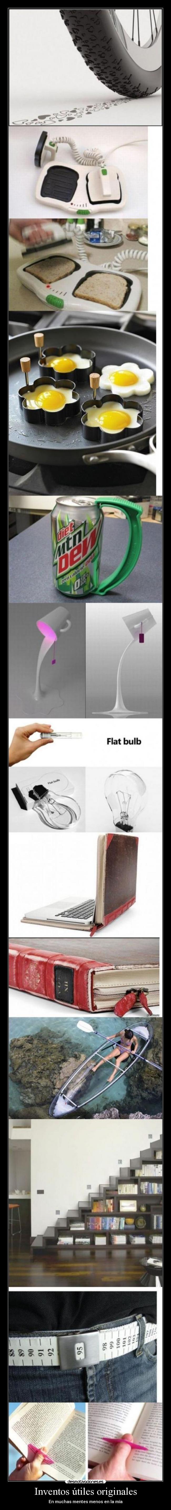 Inventos útiles originales -