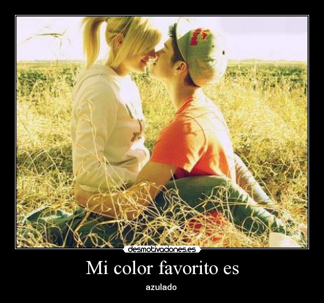 Mi color favorito es - 