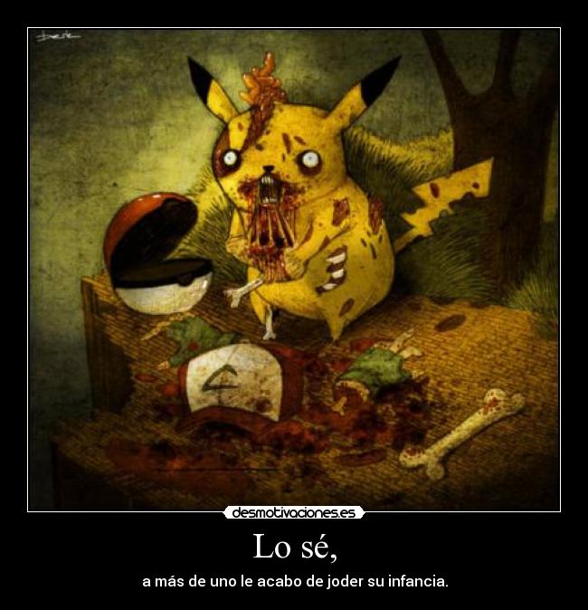 carteles pikachu kanibal desmotivaciones