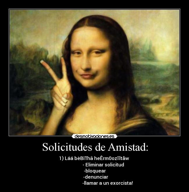 Solicitudes de Amistad: -