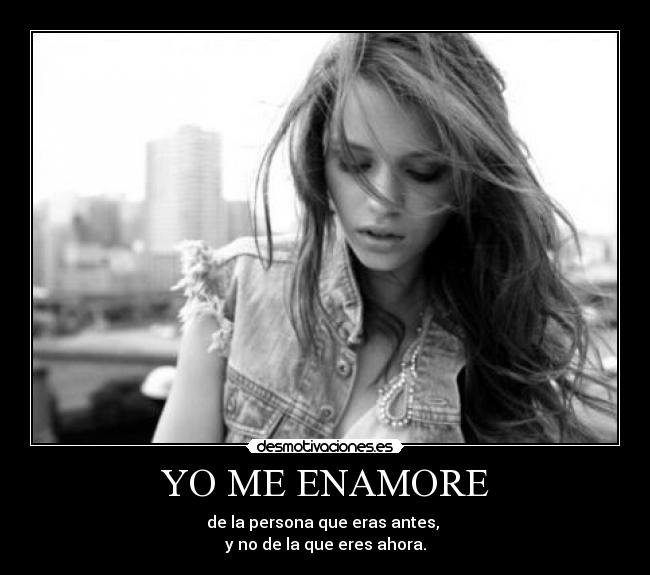 YO ME ENAMORE - 