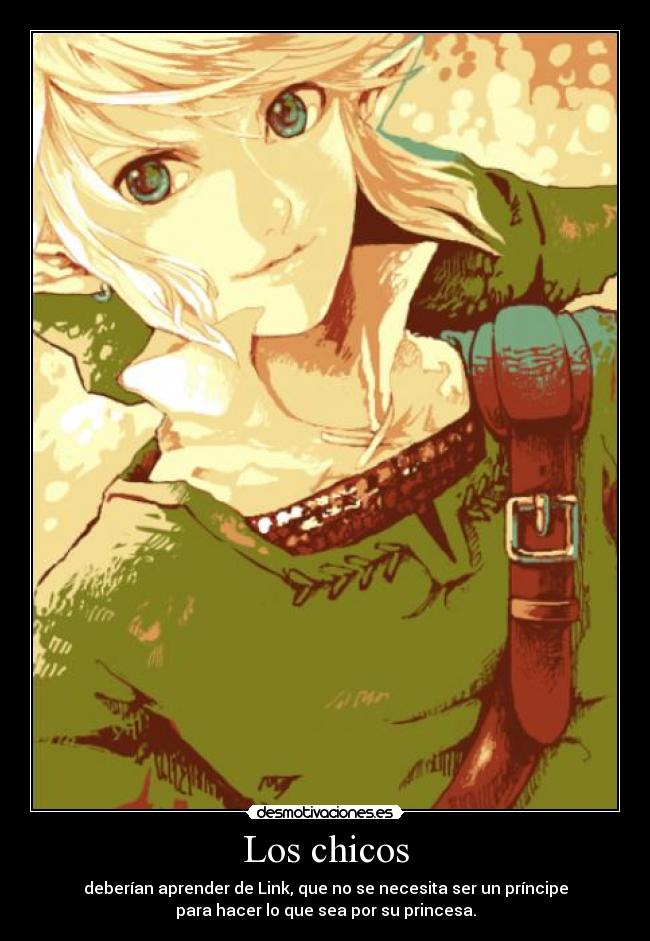carteles the legend zelda link desmotivaciones