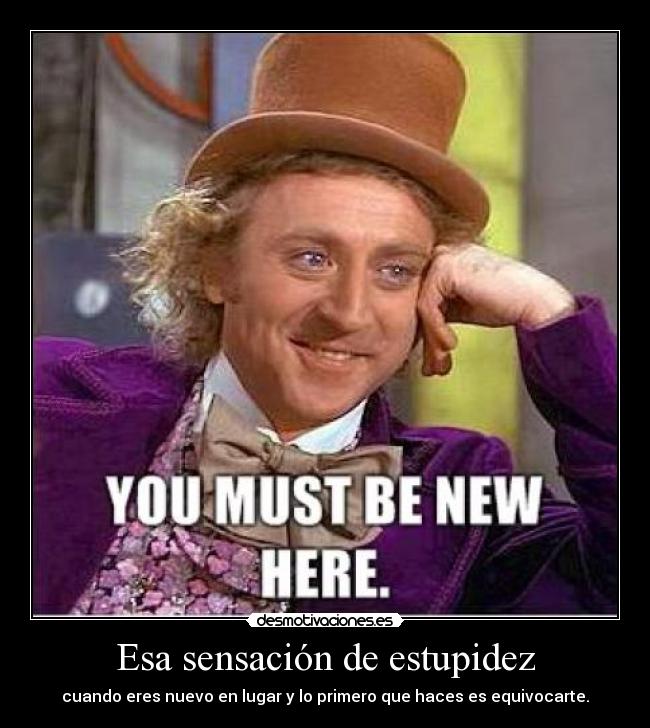 Esa sensación de estupidez -