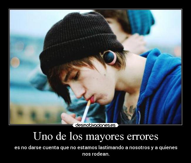 carteles uno los mayores errores desmotivaciones