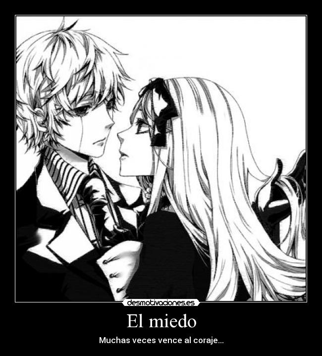 carteles miedo love sad desmotivaciones